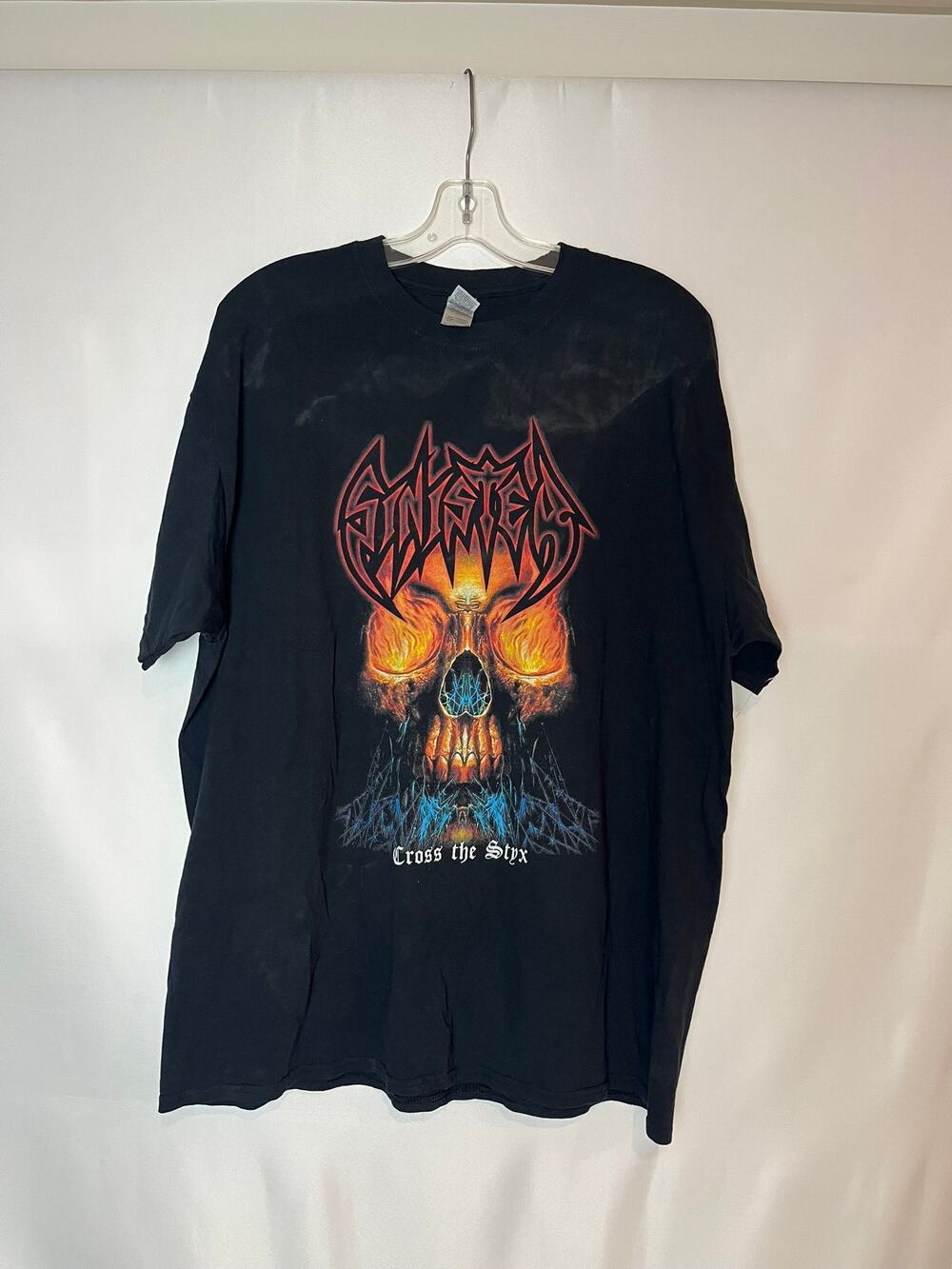 Sinister 'Cross the Styx' Death Metal Tee — XL